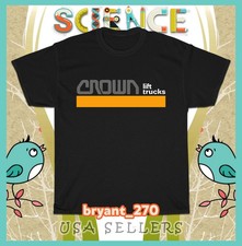 Usado, Novas camisetas masculinas Crown Forklift Trucks camisetas tamanho americano comprar usado  Enviando para Brazil