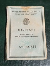 Ministero della guerra usato  Arezzo