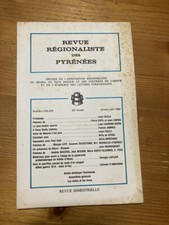 Revue régionaliste pyrénées d'occasion  France