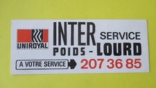 Autocollant vintage pneus d'occasion  Calonne-Ricouart