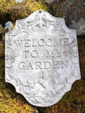 Concrete welcome garden for sale  ISLE OF SKYE