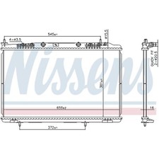 Radiator 607032 nissens for sale Radiator 607032 nissens for sale  UK