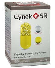 CYNEK + SR, na skórę, włosy i paznokcie, 50 kaps. na sprzedaż  PL