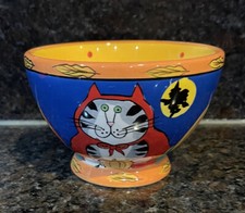 Catzilla halloween bowl for sale  San Leandro