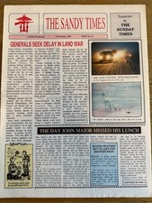 Sandy times issue for sale  ALDERSHOT
