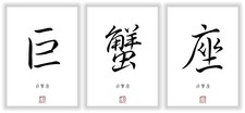 Sternzeichen krebs kanji gebraucht kaufen  Bensheim