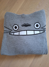 Totoro kapuzenpullover grau gebraucht kaufen  München