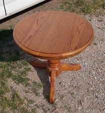 Round oak end for sale  Joplin