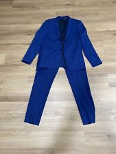 Calça Zara Suit Masculina Tamanho EUA 42 Azul Marinho 34/30? Coleção de verão 2026 comprar usado  Enviando para Brazil