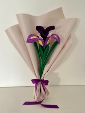 Crochet iris flower for sale  SWANLEY