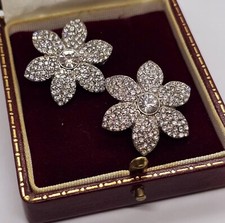 Vintage earrings sparkle for sale  NOTTINGHAM