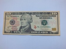 banconota 10 dollari usato banconota 10 dollari usato Italia
