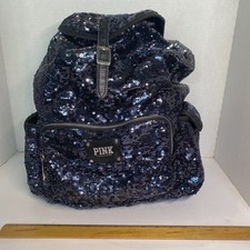 Mochila Bling Victoria Secret rosa preta sequência volta às aulas fofa comprar usado  Enviando para Brazil