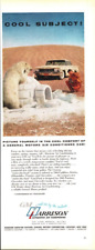 Vintage 1960 Harrison Impressão De Ar Condicionado Automotivo Ad Urso Polar Igloo Gm comprar usado  Enviando para Brazil