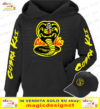Felpa cobra kai usato  Catania