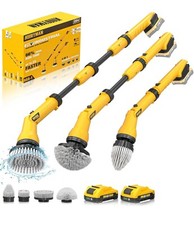 Usado, Escova de limpeza elétrica giratória com 2 baterias, 1000 RPM sem fio à prova d'água comprar usado  Enviando para Brazil