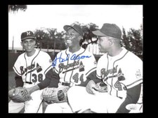 Hank aaron jsa for sale  Germantown