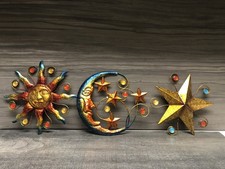 Piece metal sun for sale  Hartford