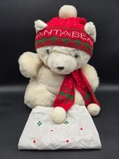 Santa bear plush for sale  Austin
