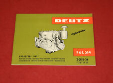 Ersatzteilliste deutz motor gebraucht kaufen  Estorf