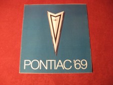 1969 Pontiac & GTO Folheto de Vendas Catálogo Antigo Original, usado comprar usado  Enviando para Brazil