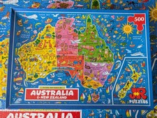 Picture map puzzle for sale  EDGWARE