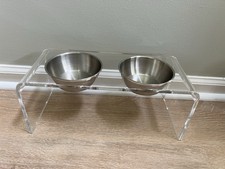 Clear acrylic elevated for sale  Gaston