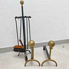 Paire chenets serviteur d'occasion  Massy