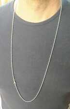 Collana uomo argento usato  Marcianise