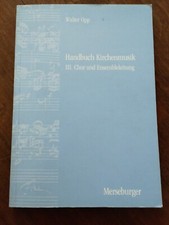 Walter handbuch kirchenmusik gebraucht kaufen  Jena