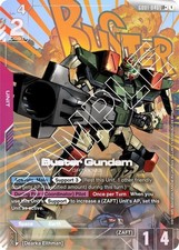 Gundam TCG - Newtype Rising - Buster Gundam (LR+) comprar usado  Enviando para Brazil