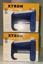 2 cartuchos de recarga de laminação frente e verso Xyron modelo 505 18 pés NOVO estoque antigo comprar usado  Enviando para Brazil