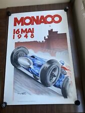 Affiche réédition grand d'occasion  Villefranche-sur-Mer