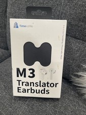Fones de ouvido Timekettle M3 tradutor de idiomas novo branco comprar usado  Enviando para Brazil