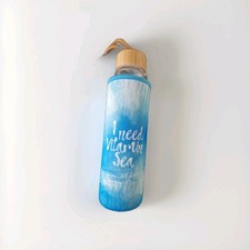 Glas trinkflasche wasserflasch gebraucht kaufen  Großerlach