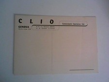 Pubblicitaria clio commisionar usato  Genova