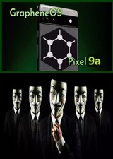 FreedomsTelefon komórkowy Google Pixel 9a GrapheneOS Odgoogled Black Phone Anonimowy VPN TOR! na sprzedaż  Wysyłka do Poland