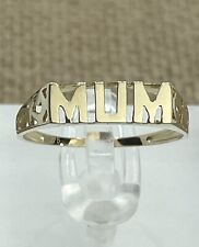 Gold 9ct mum for sale  WHITBY