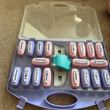 Piece word punch for sale  LEICESTER