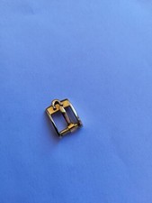 Fibbia omega placcata usato  Italia