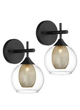 Black wall sconce for sale  Katy