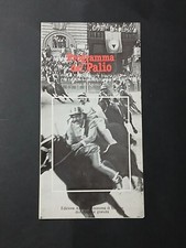 Palio siena programma usato  Siena