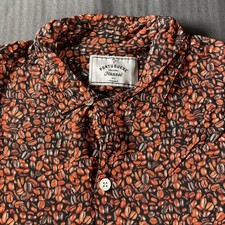 Camisa masculina flanela portuguesa grande preta estampa de grão de café manga curta botão comprar usado Camisa masculina flanela portuguesa grande preta estampa de grão de café manga curta botão comprar usado  Enviando para Brazil