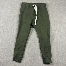 Pantalones de chándal para mujer The Others verde entrepierna caída talla 3 cintura elástica cordón segunda mano  Embacar hacia Mexico