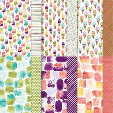 Stampin designerpapier eisdiel gebraucht kaufen  Nesse-Apfelstädt, Nottleben