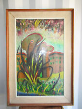 Ancien grand tableau d'occasion  Villeurbanne