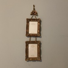 Usado, Decoração de parede vintage dourada ornamentada moldura dupla estilo barroco rococó comprar usado  Enviando para Brazil
