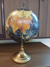 Mesa escolar Atlas metal vintage giratória decoração para casa redonda preta globo mundial comprar usado  Enviando para Brazil