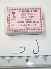 1000 (10 caixas) - Mustad-Sproat 3371 #6 ganchos bronzeados para amarrar moscas olho cego comprar usado  Enviando para Brazil
