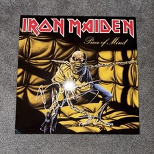 Bruce Dickinson AUTÓGRAFO ASSINADO IRON MAIDEN Piece Of Mind Álbum de Vinil PROVA�� comprar usado  Enviando para Brazil